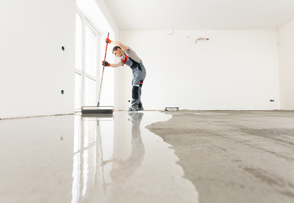Applying durable epoxy floor finishes for homes and businesses in Charleston SC