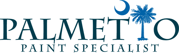 Showing the official Palmetto Paint Specialist logo for company branding